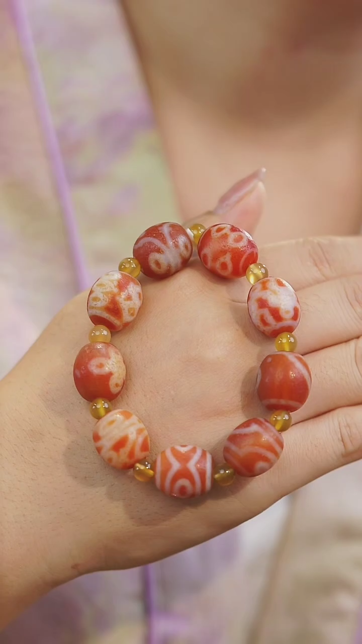 【闪购商品】玛瑙/玉髓未镶嵌手串多样性发其一