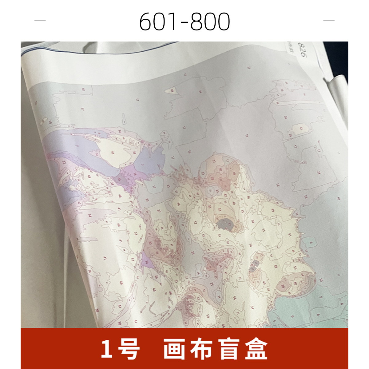 直播（酒后糊力画布中尺寸6601-6800）diy数字油画