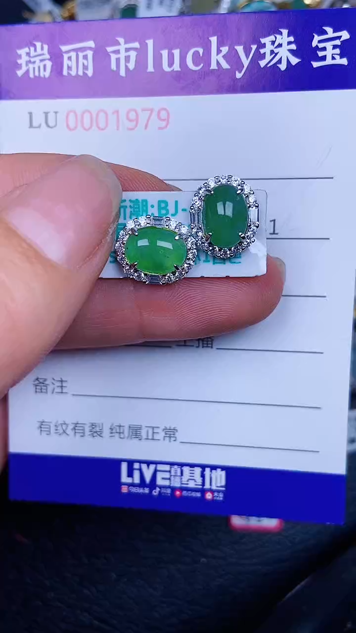 颈饰银S925镶嵌翡翠1979