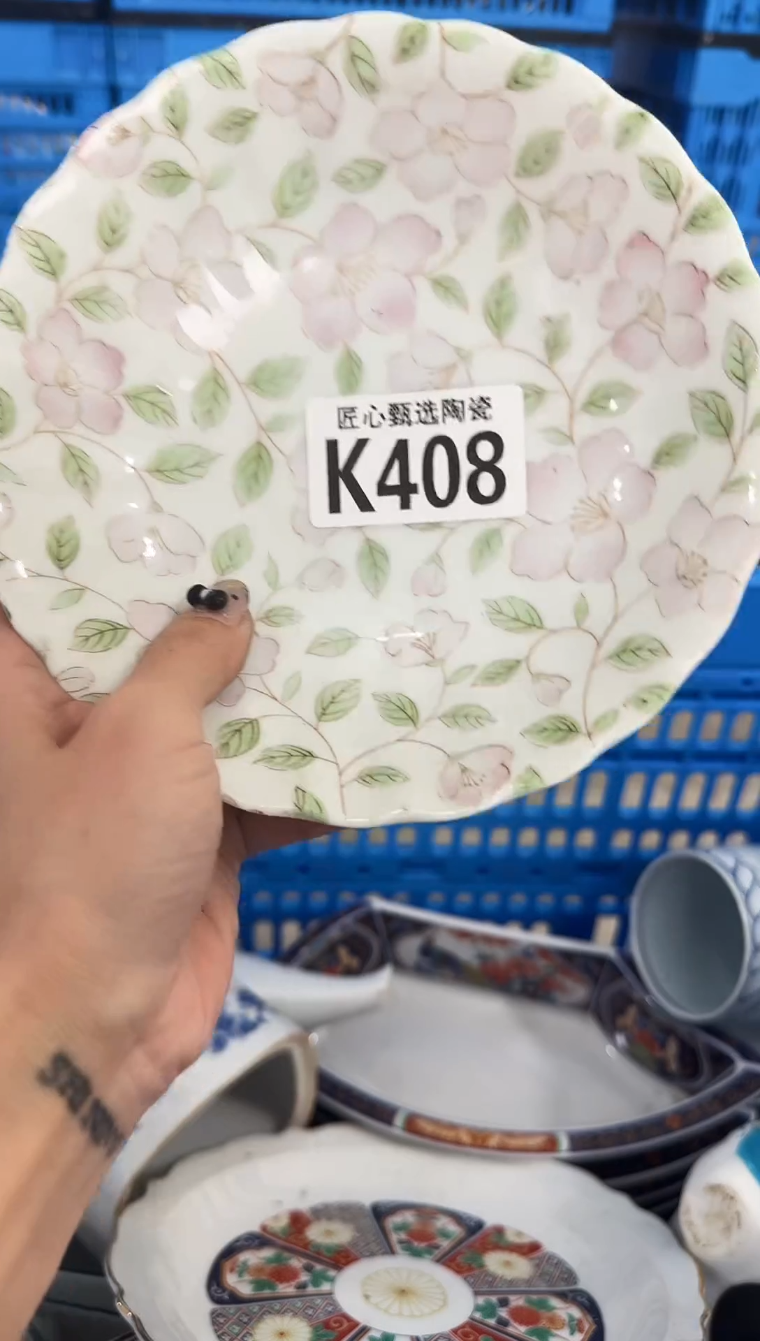 瓷片天***鞋         K408