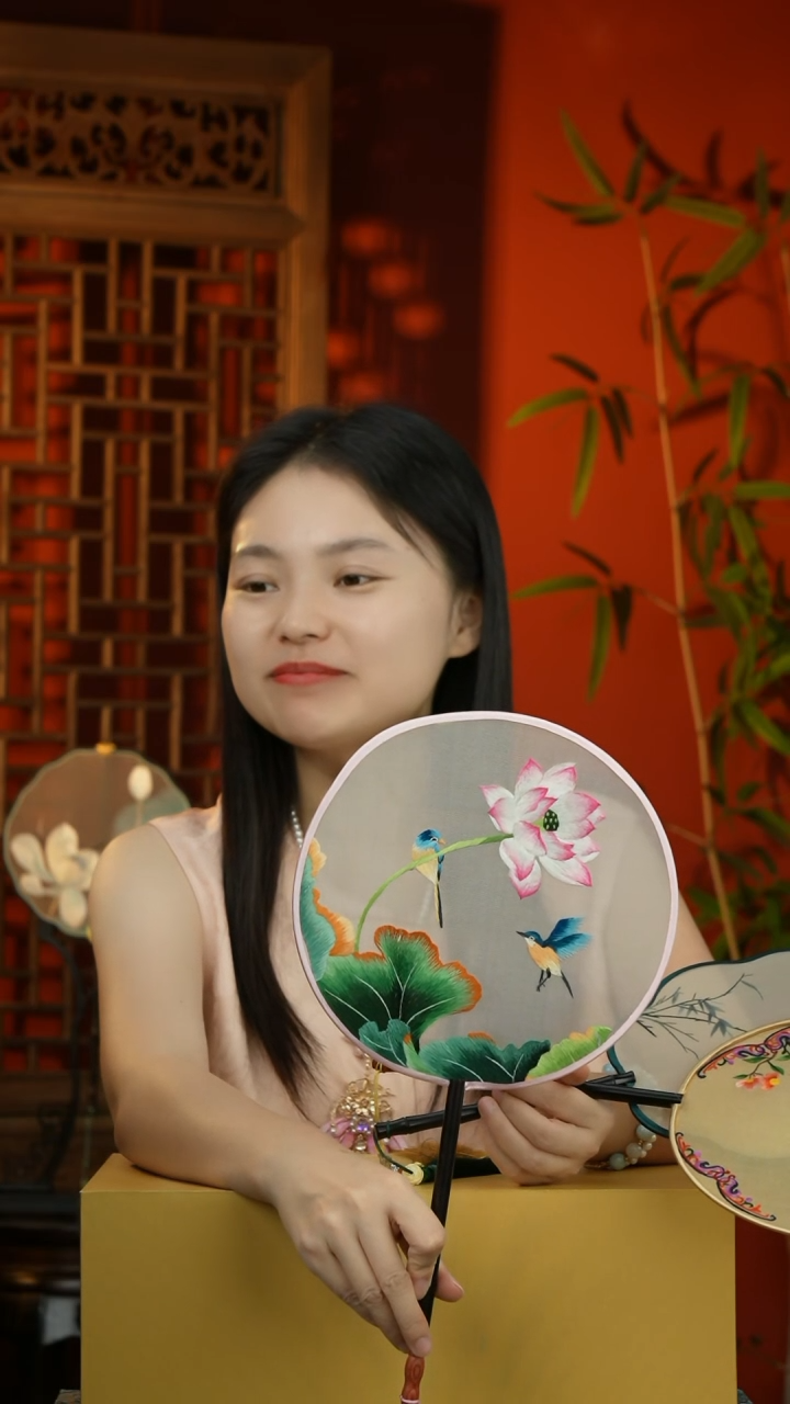 刺绣纯手工非遗国风饰品