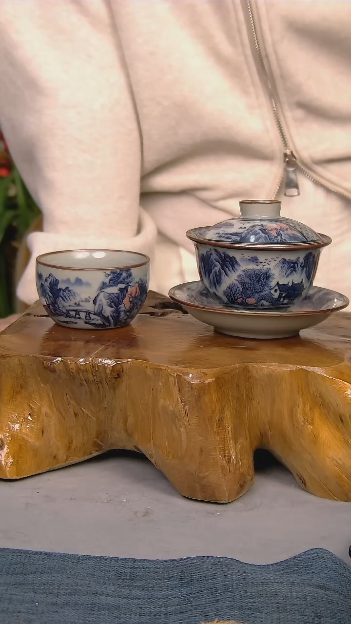 【闪购商品】简装家用款2件套 陶瓷家用茶具系列