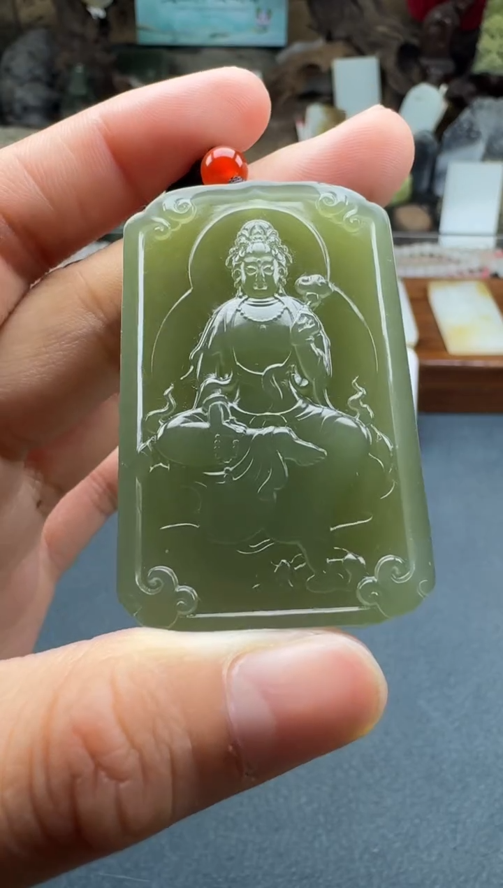 【闪购商品】和田玉颈饰未镶嵌开心