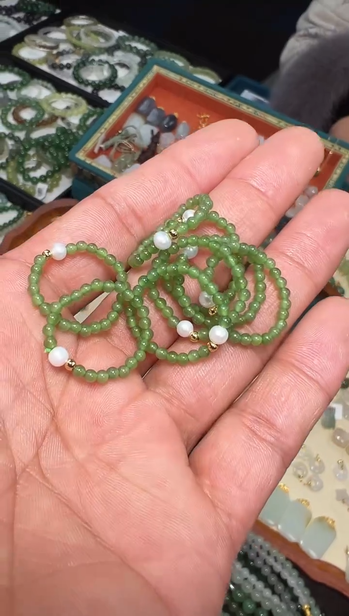 【闪购商品】和田玉戒圈未镶嵌和田玉戒圈多样性发货拍一发一看