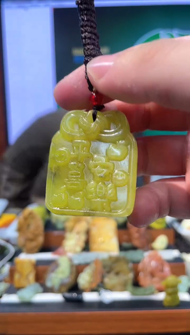 【闪购商品】岫玉吊坠未镶嵌·