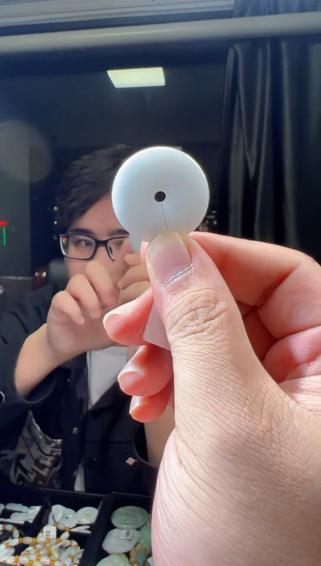 【闪购商品】翡翠颈饰未镶嵌天然翡翠（多样性发）平安扣