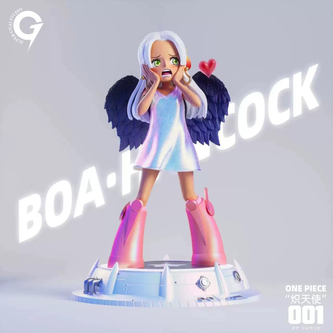 辣椒模玩GK~海贼王动漫炽天使女帝GK手办模型（现货）