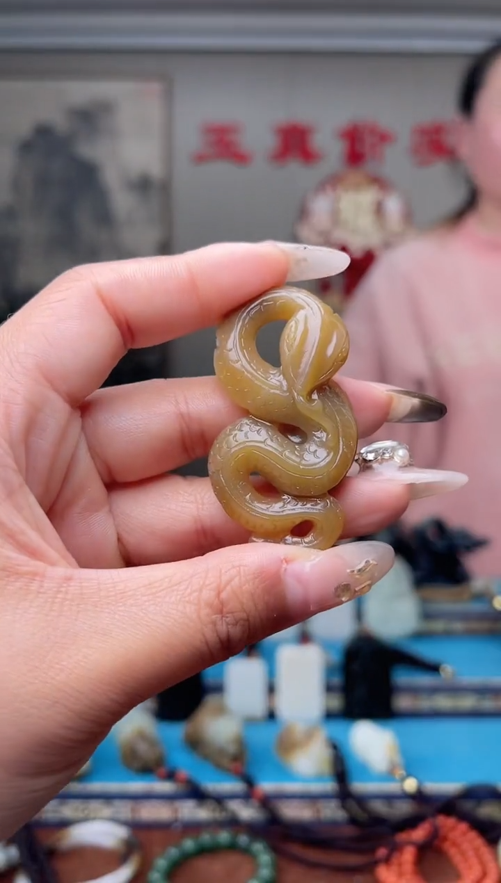 【闪购商品】和田玉挂件未镶嵌1