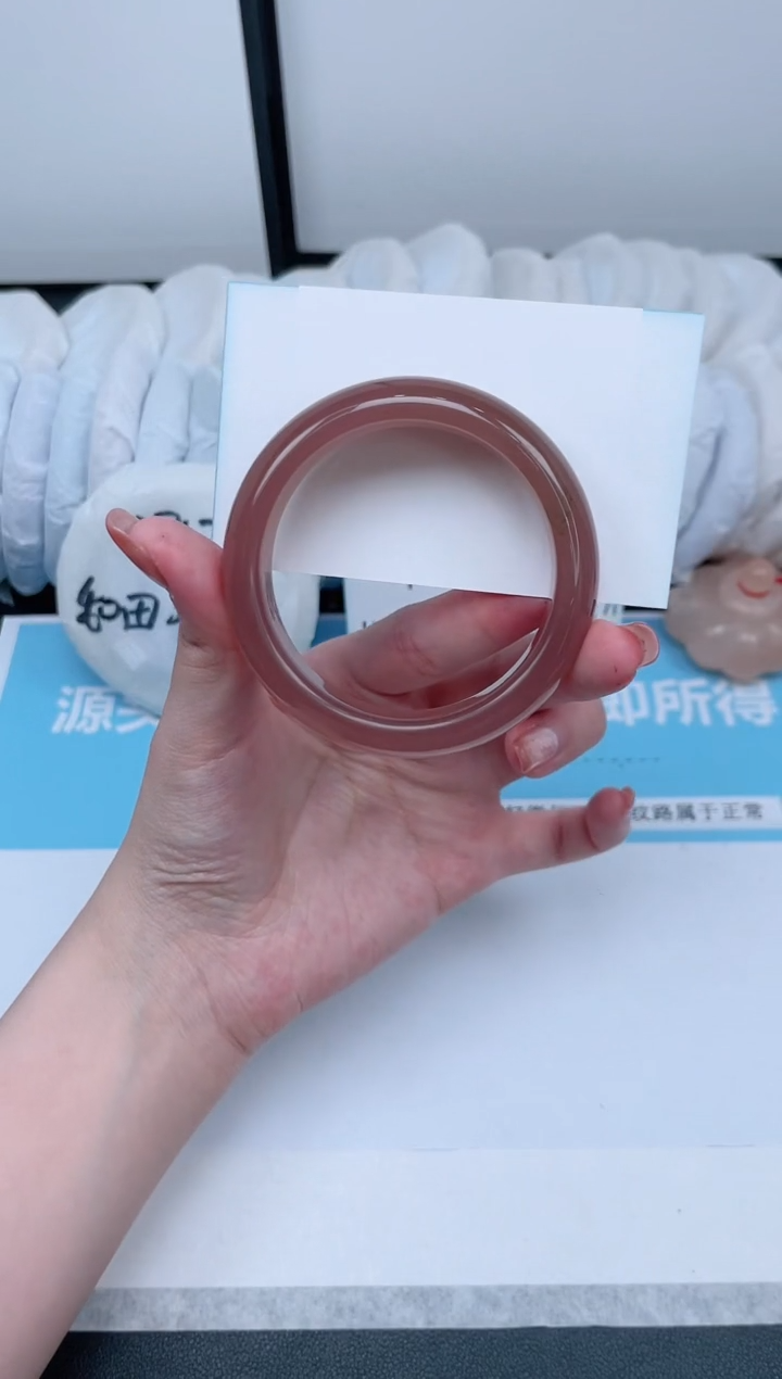 【闪购商品】石英质玉手镯未镶嵌48-53.8