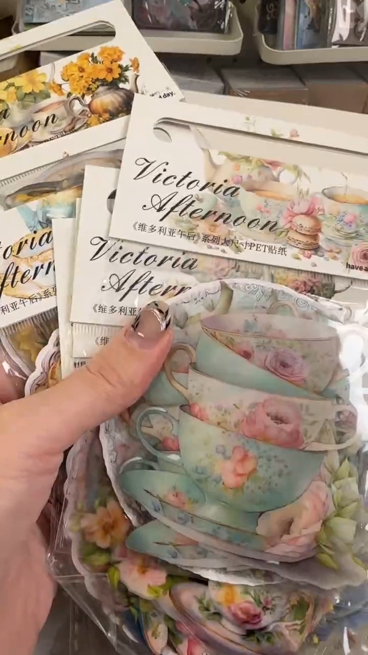 维多利亚的午后贴纸6款