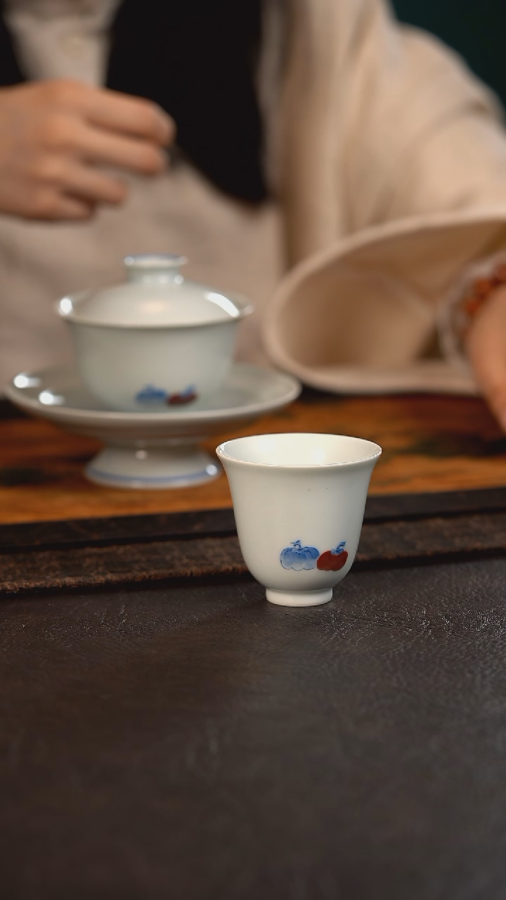 【闪购商品】杯聚澜堂事事如意闻香杯