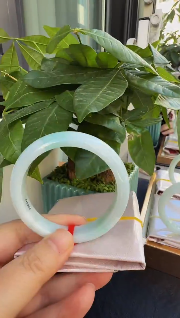 未镶嵌手镯翡翠缅甸天然A货翡翠手镯-11