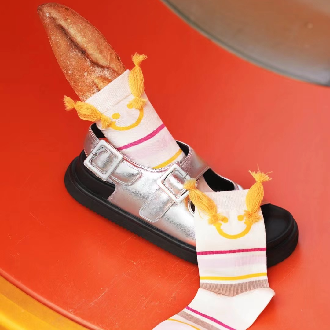 【橙子家好看好穿袜子合集】韩系春夏袜子中筒袜短袜月子袜学生袜