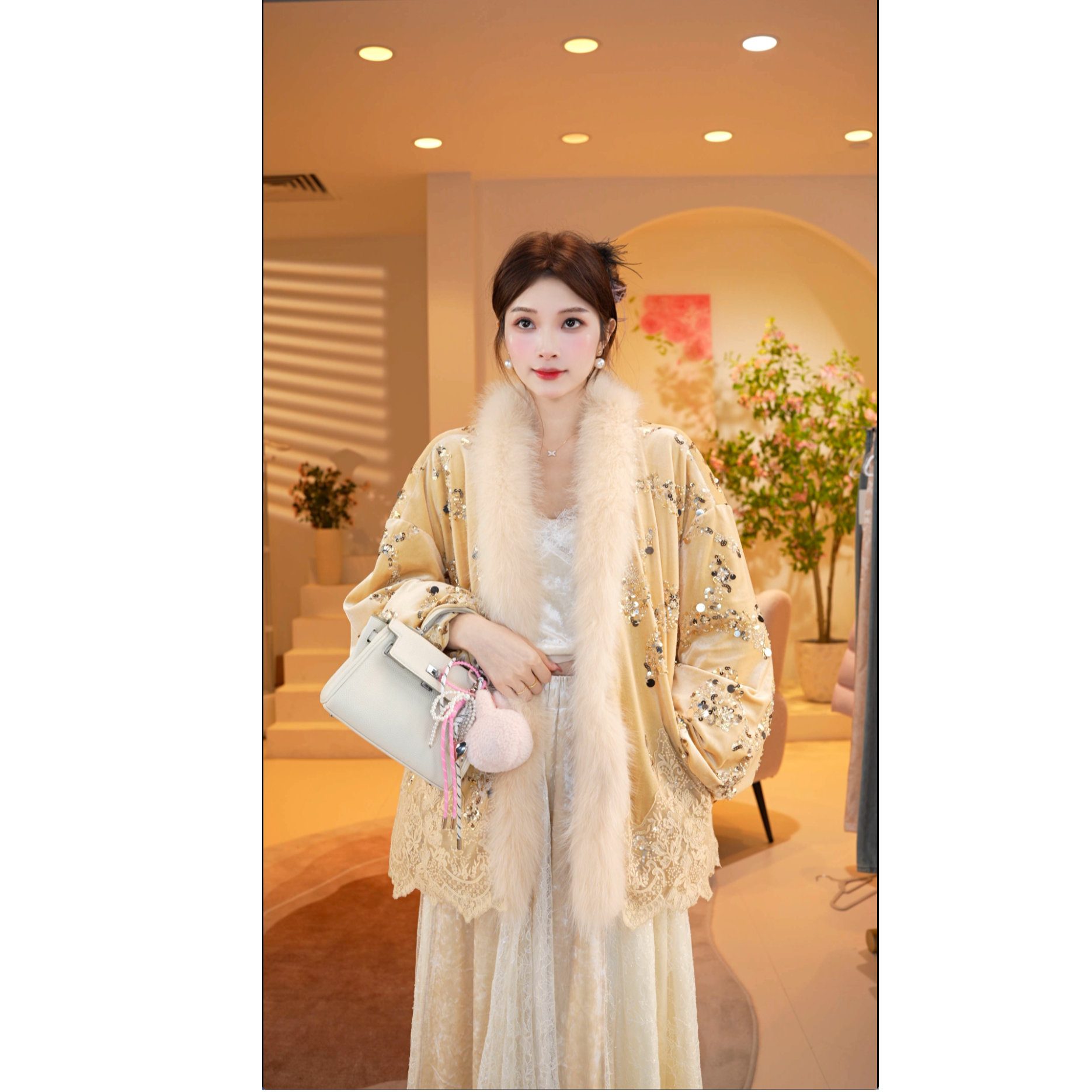 繁花璀璨/新中式国风女装精美保暖外套2025d658小源-大女王仓