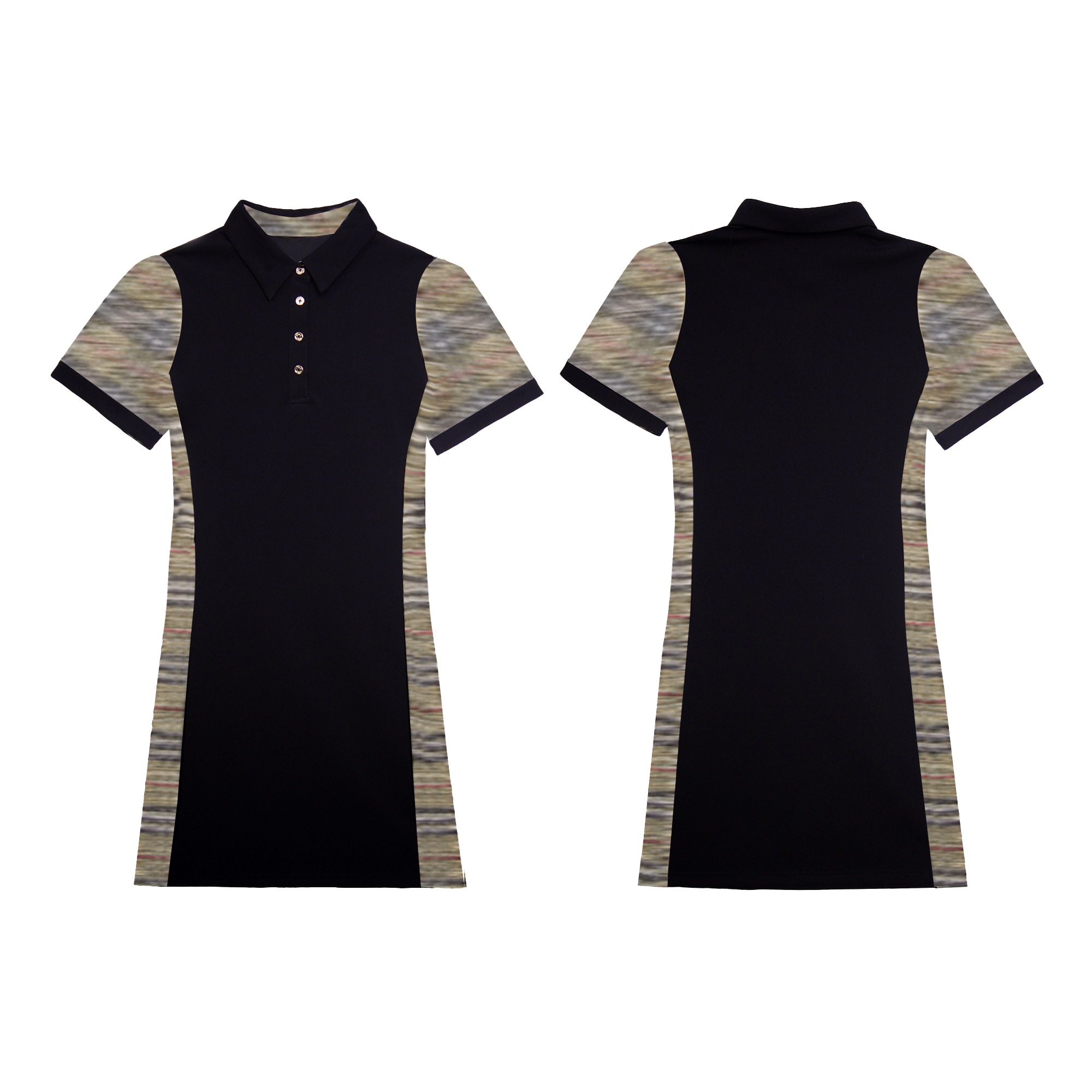 【molly】2025休闲时尚女士简约春夏格子连衣裙-8081