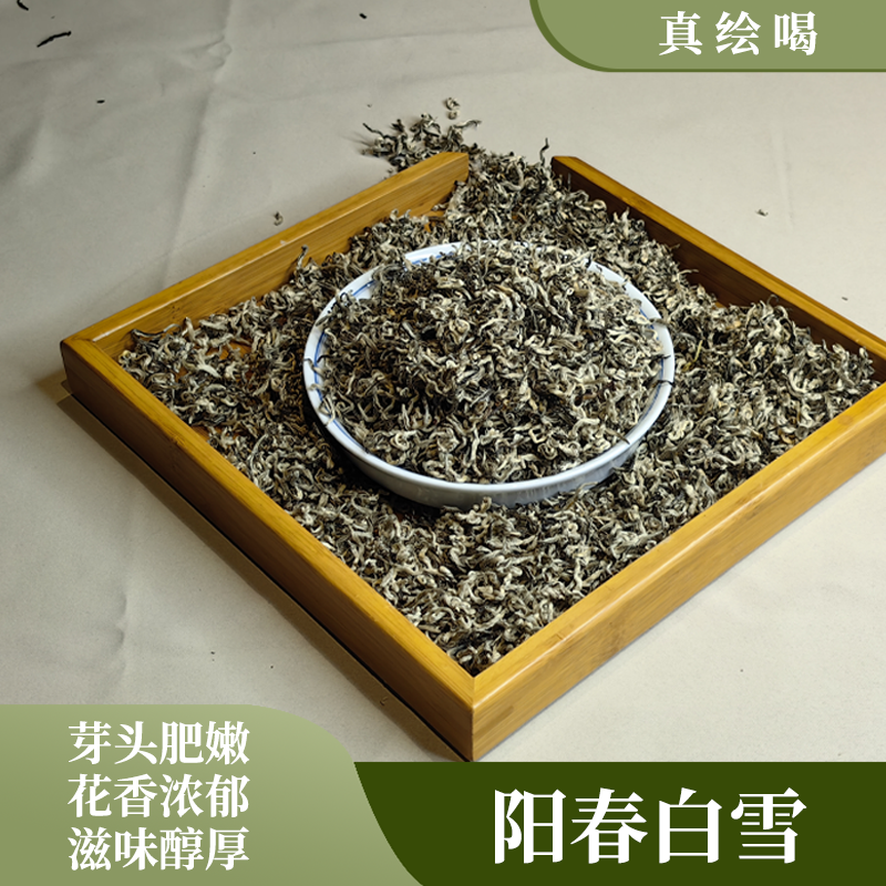 真绘喝阳春白雪 真绘喝 茉莉花茶 规格200g/桶- 200g/桶*2桶