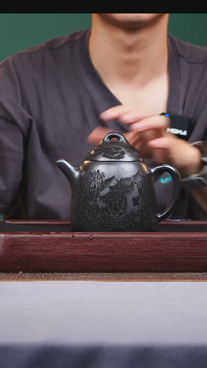 茶壶紫砂宜兴原矿紫砂作品