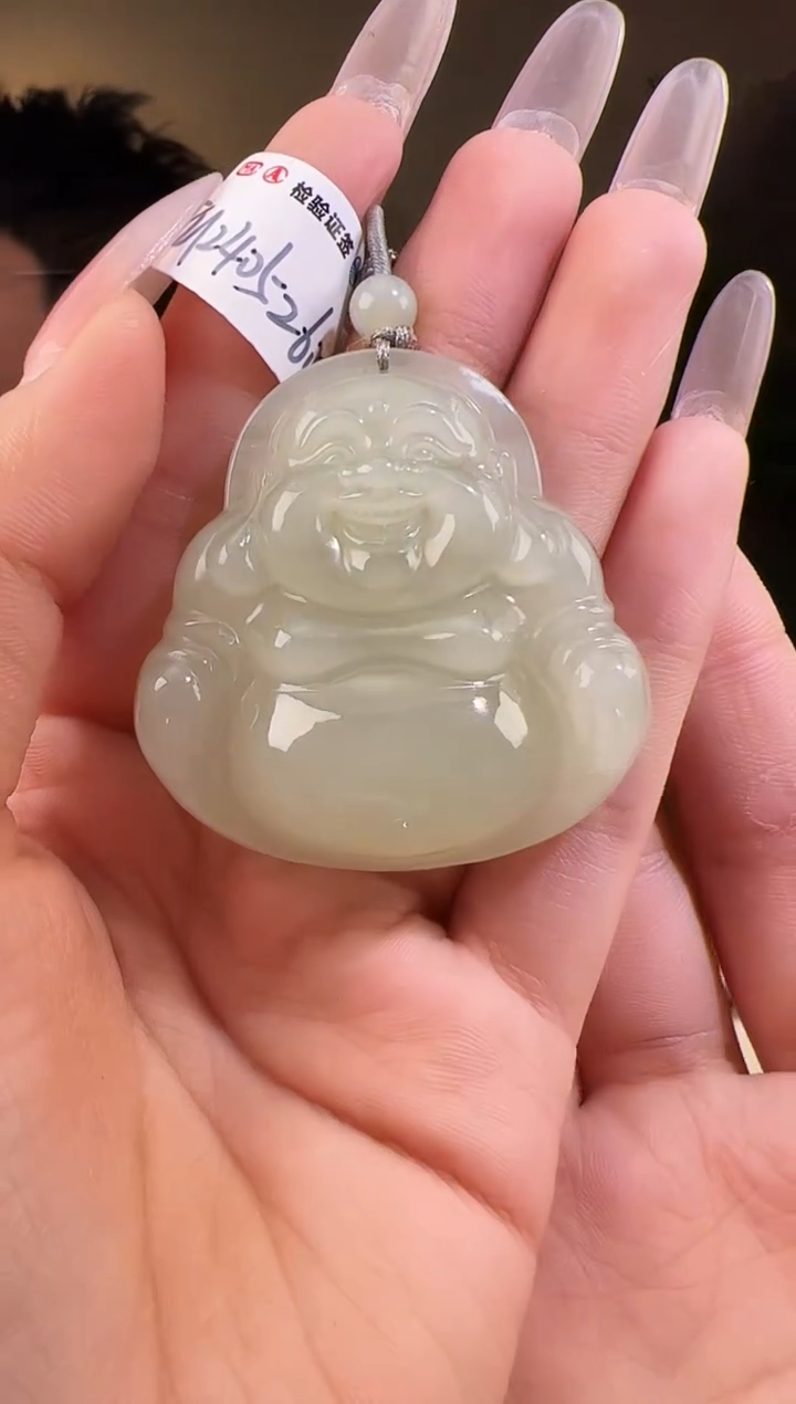 【闪购商品】和田玉颈饰未镶嵌佛公 带包容 无