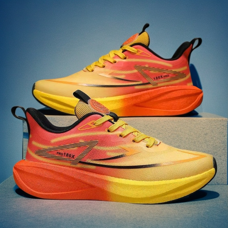 秋冬款双网男女耐磨防滑运动鞋跑鞋碳板透气透气