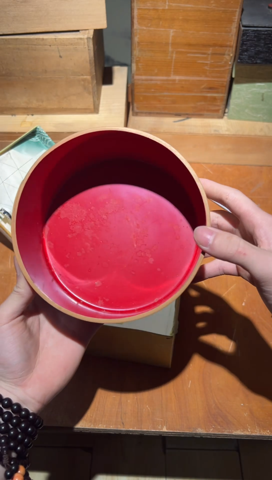 木A2634木上漆中古周边/