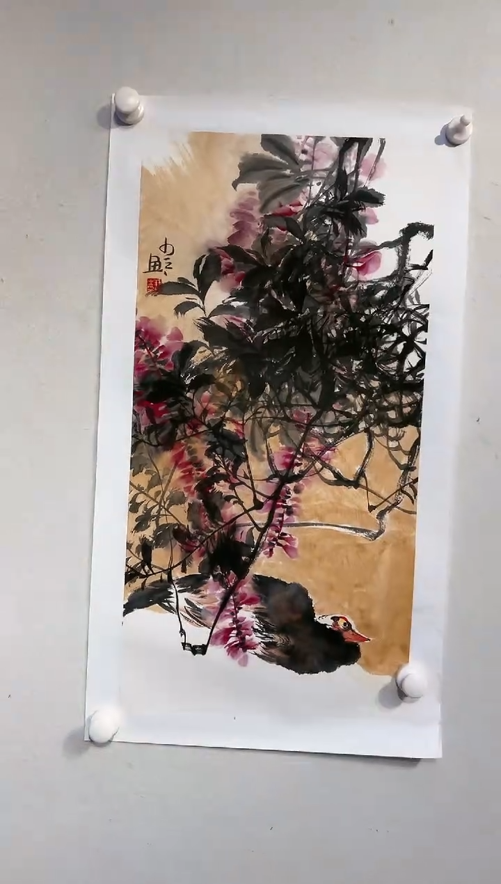 【闪购商品】国画绘画作品-2平尺