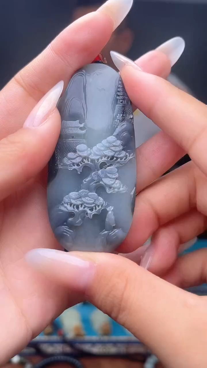 未镶嵌和田玉挂件1