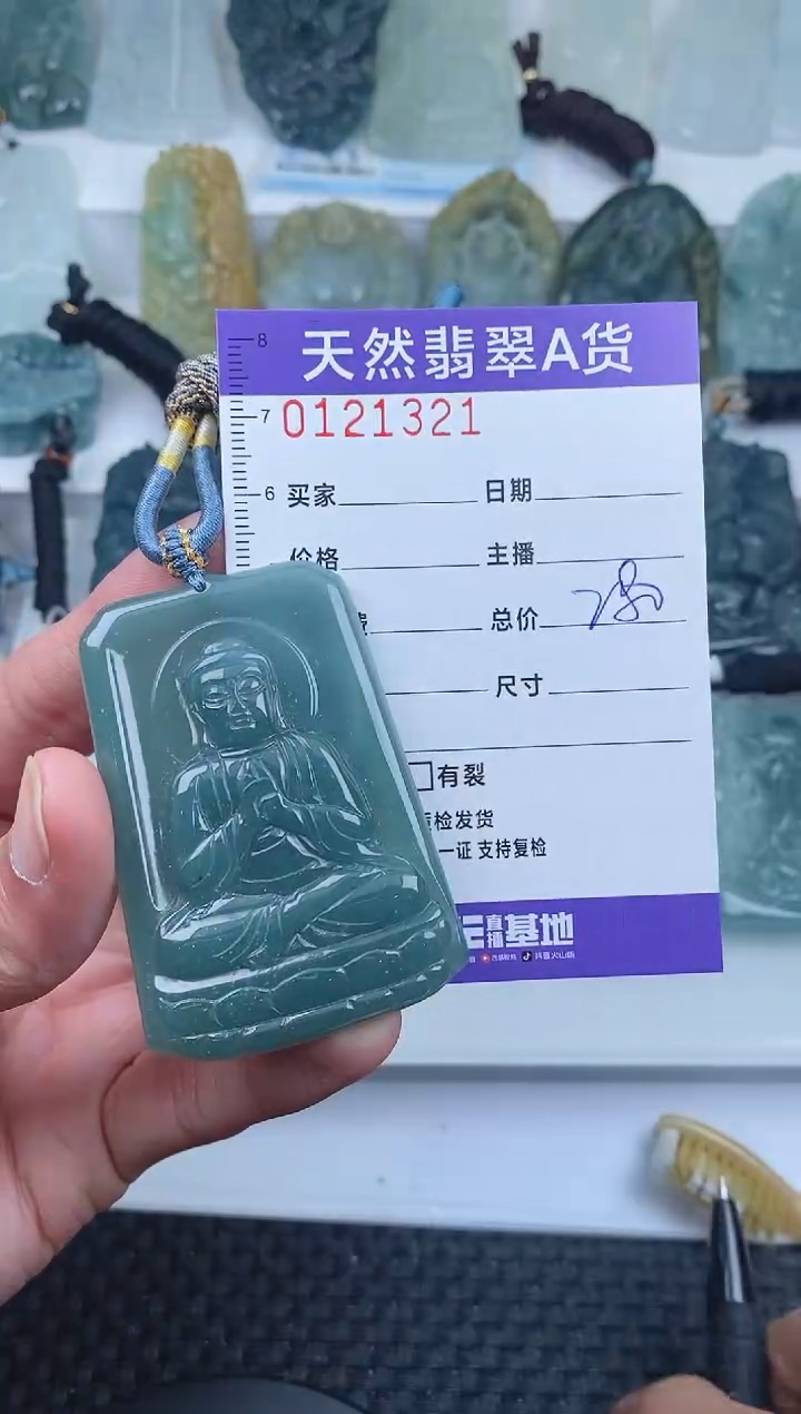 【闪购商品】翡翠颈饰未镶嵌        321