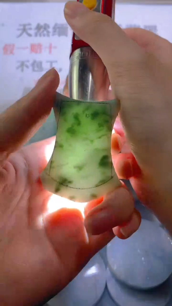 未镶嵌裸石翡翠（玉翠）天然缅甸翡翠A货F19