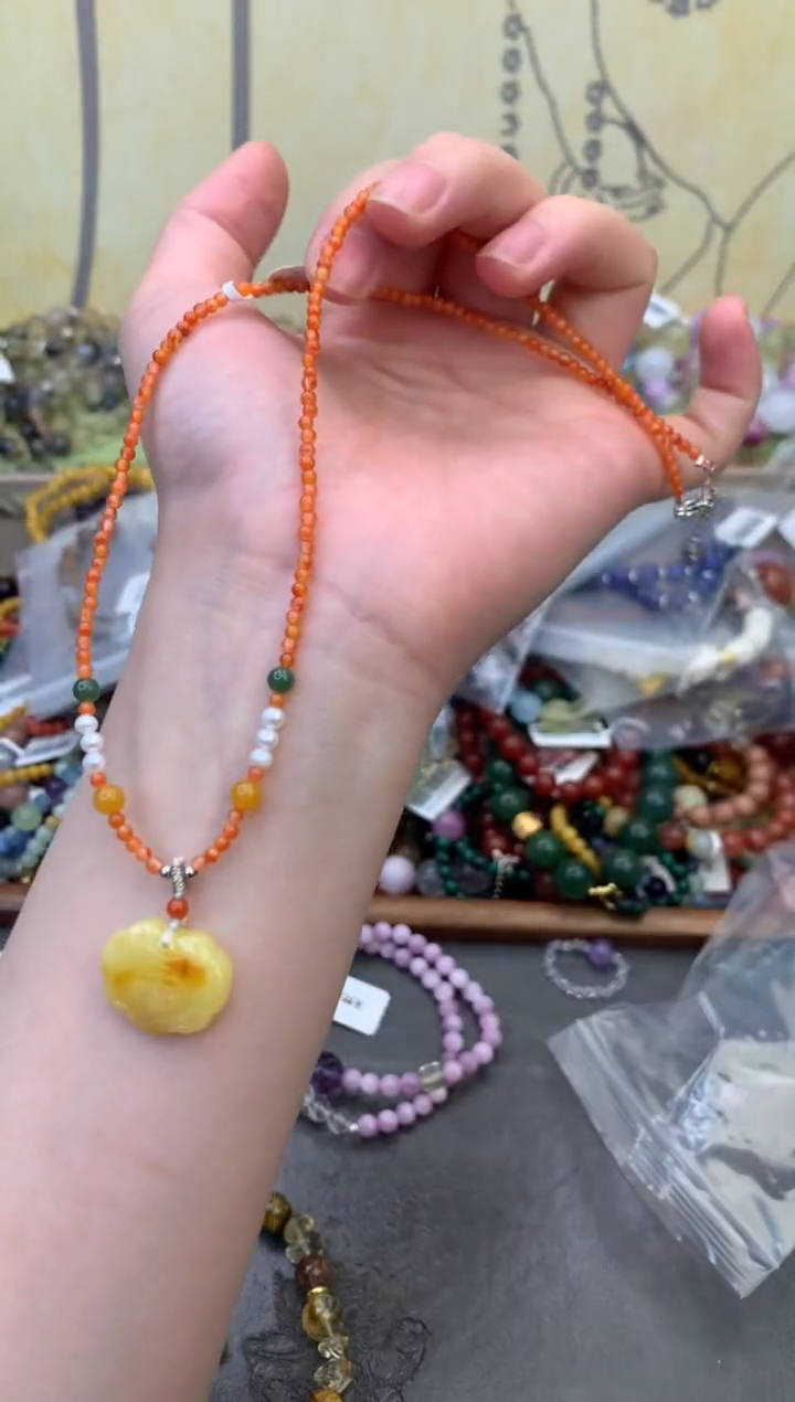 未镶嵌玛瑙项链411