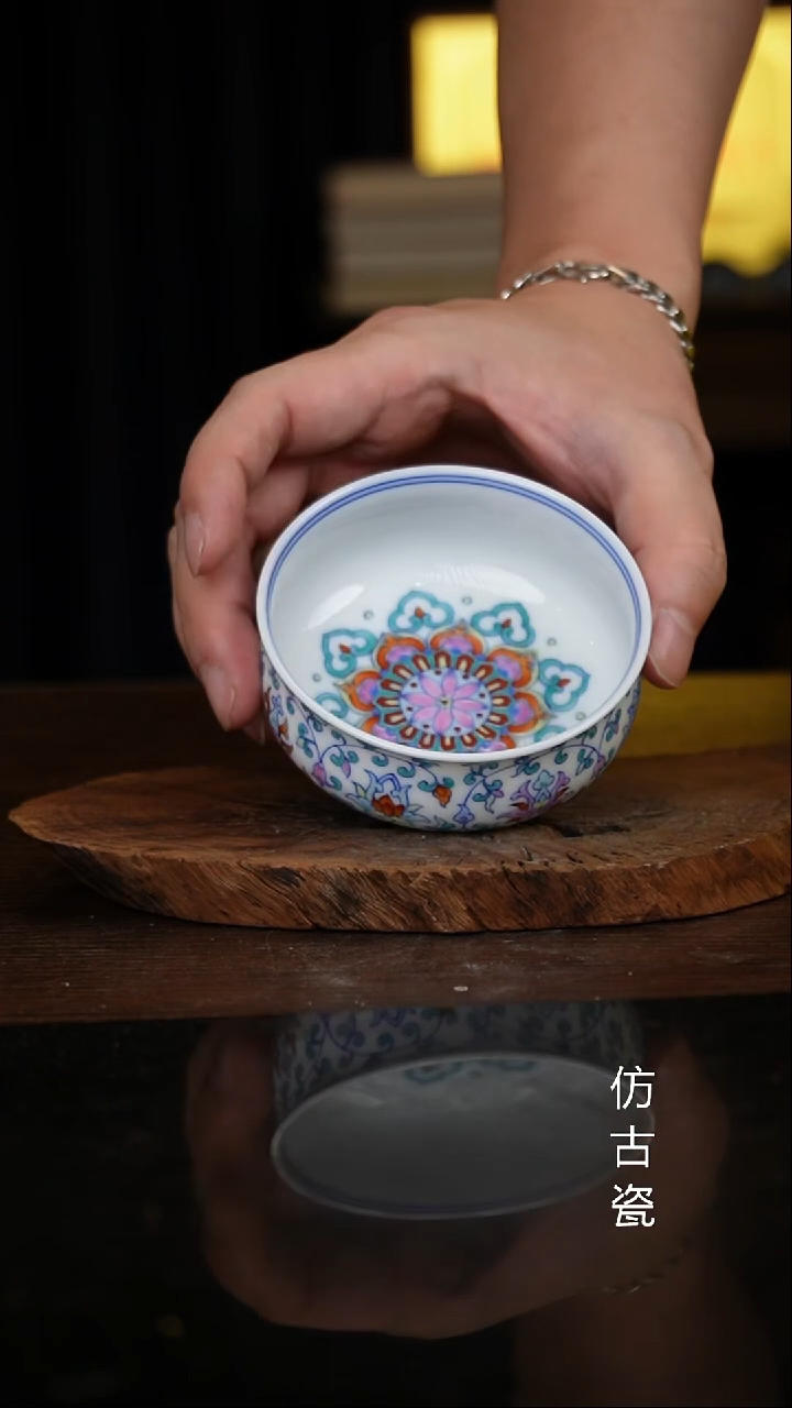 杯景德镇手工手绘陶瓷