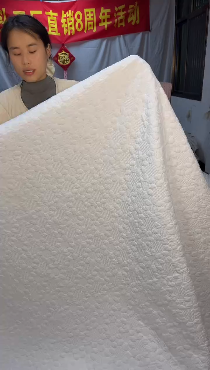 棉纯棉白色向日葵180*200