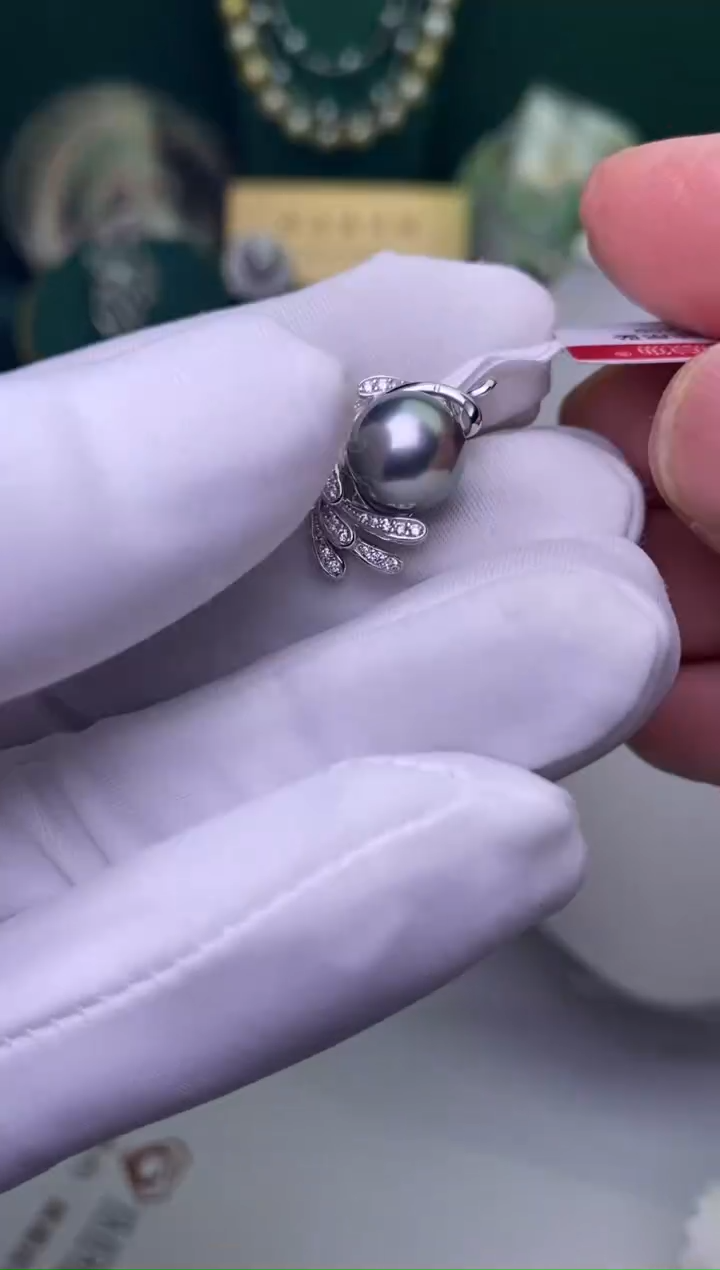 【闪购商品】海水珍珠颈饰银S925镶嵌1