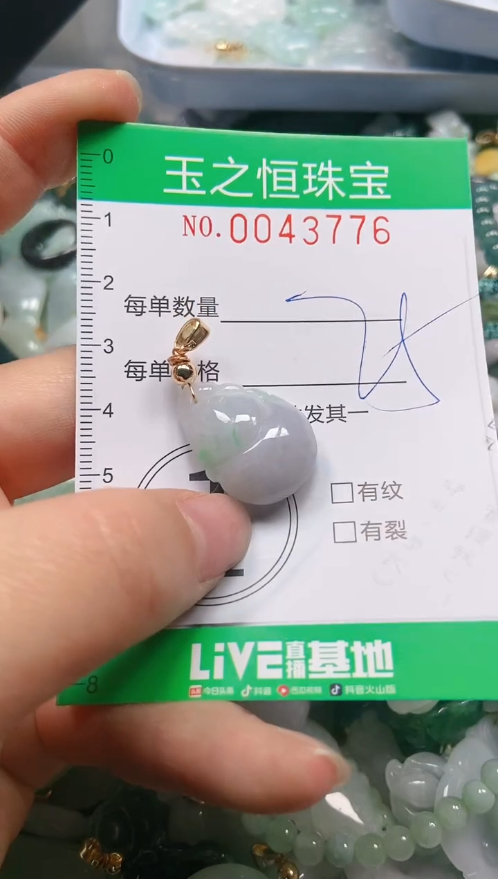 【闪购商品】翡翠颈饰未镶嵌闪购0043776