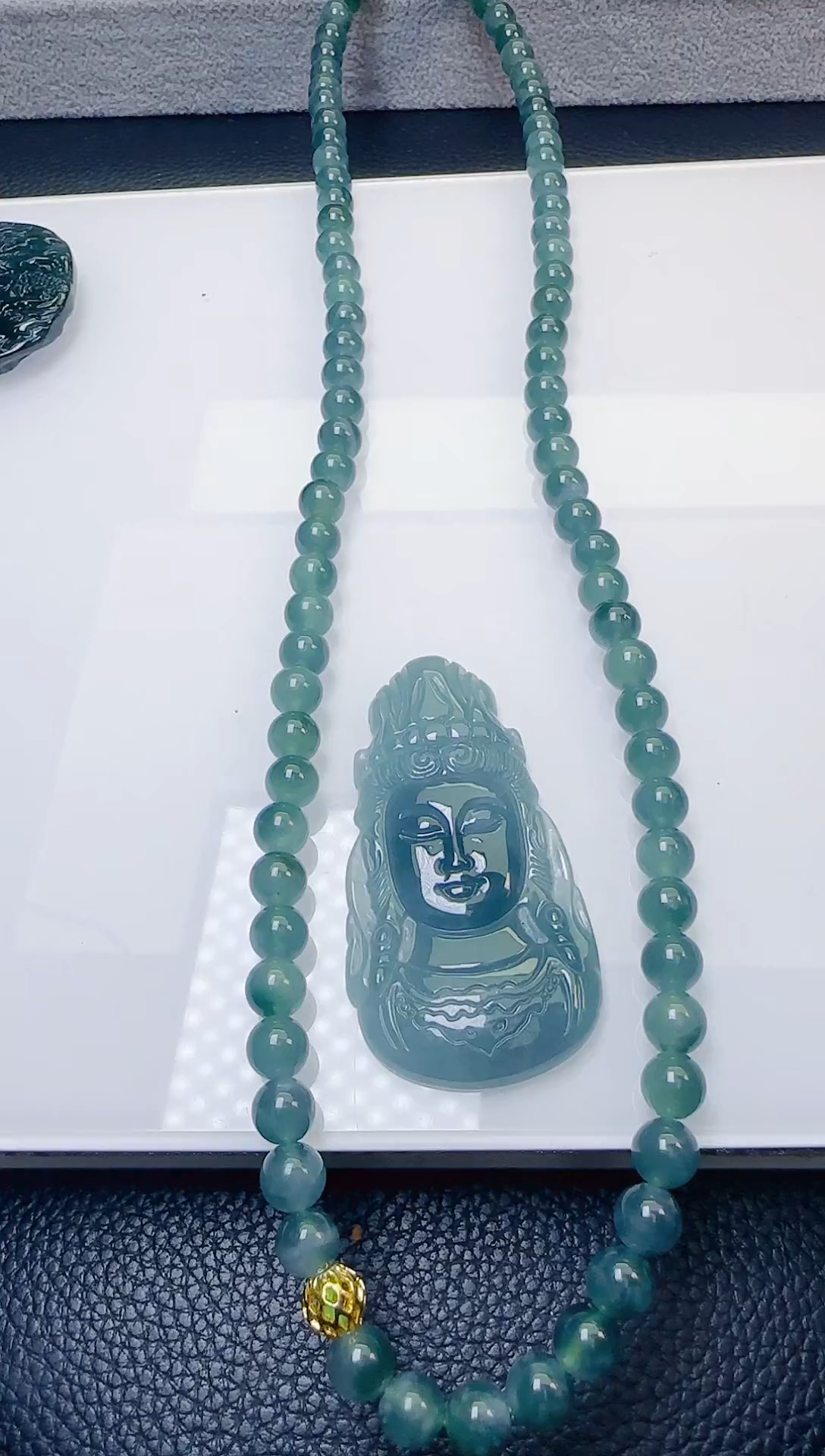 颈饰未镶嵌翡翠天然A货翡翠  多样性随机发其一