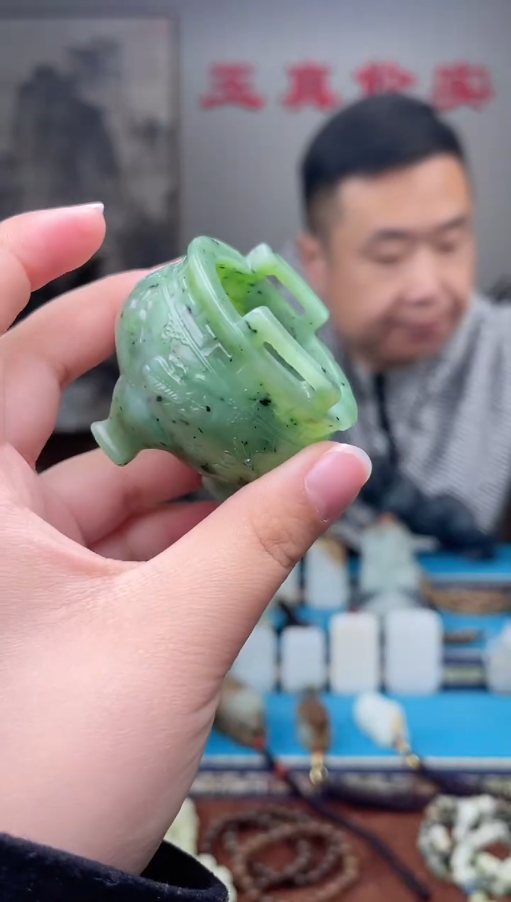 【闪购商品】和田玉未镶嵌挂件1