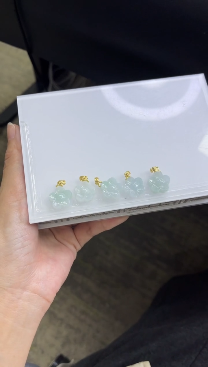 【闪购商品】翡翠颈饰银S925镶嵌W3 /多样性发一件/配绳子（小）