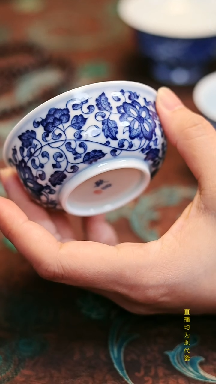 镹曰陶手工手绘柴窑茶具60