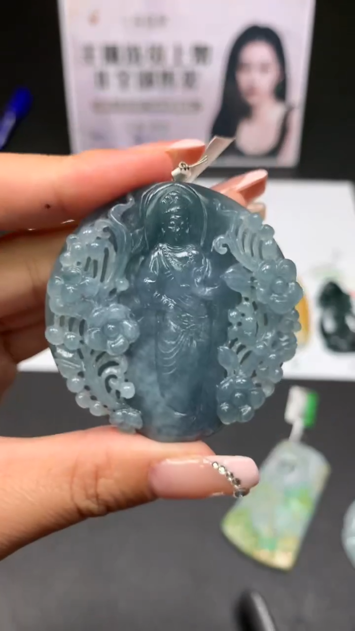 【闪购商品】定制翡翠未镶嵌不退不换CMH1件-A