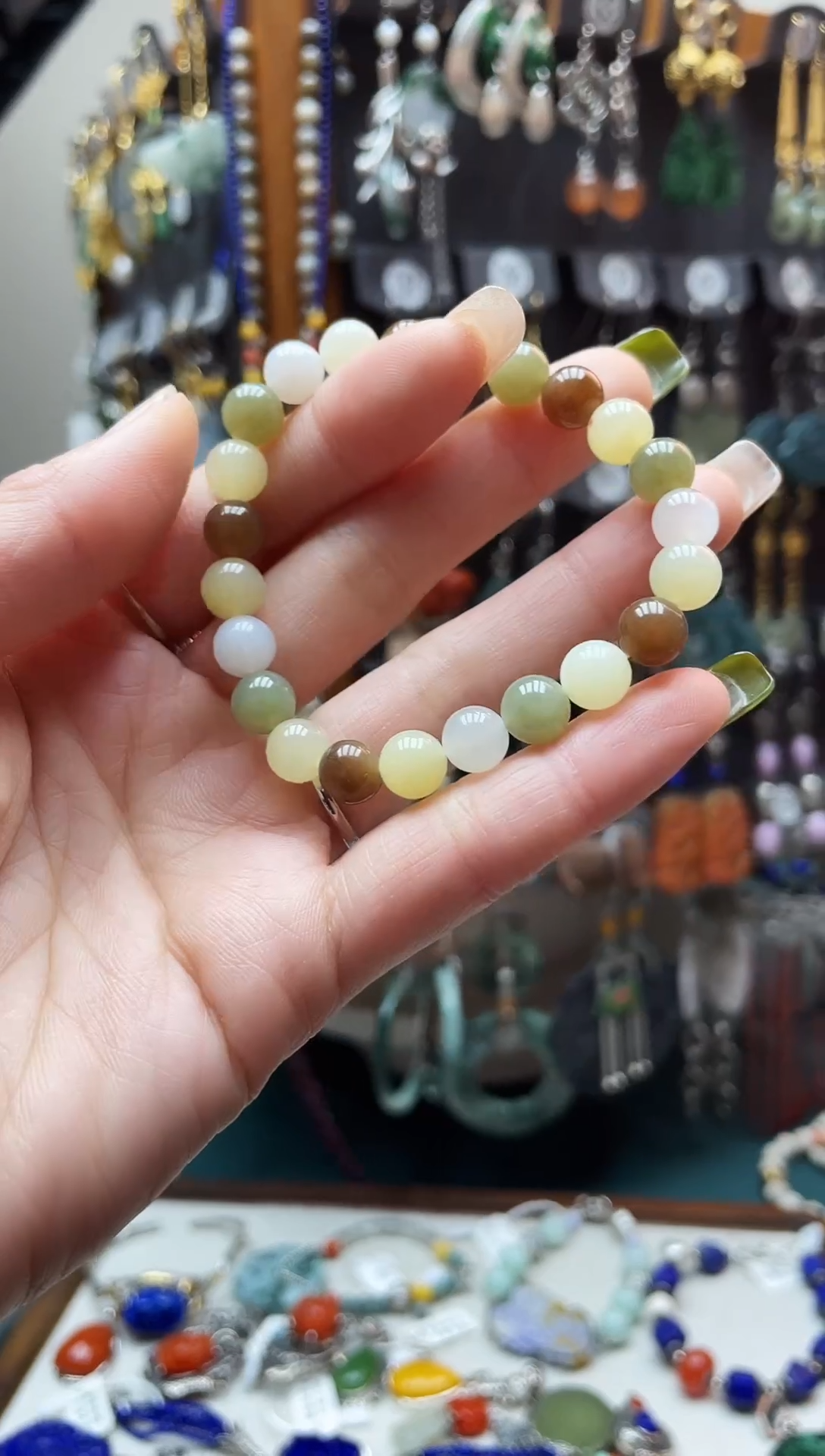 未镶嵌手链和田玉饰品