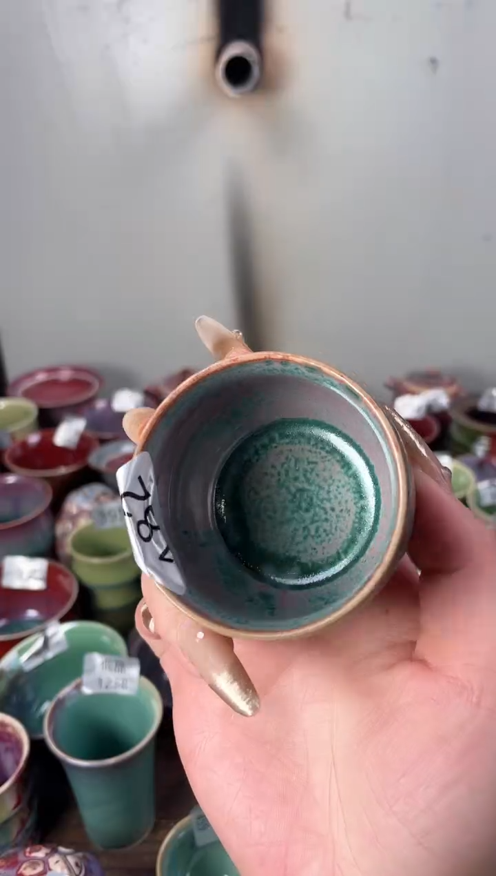 【闪购商品】摆件钧瓷手工茶器窑变