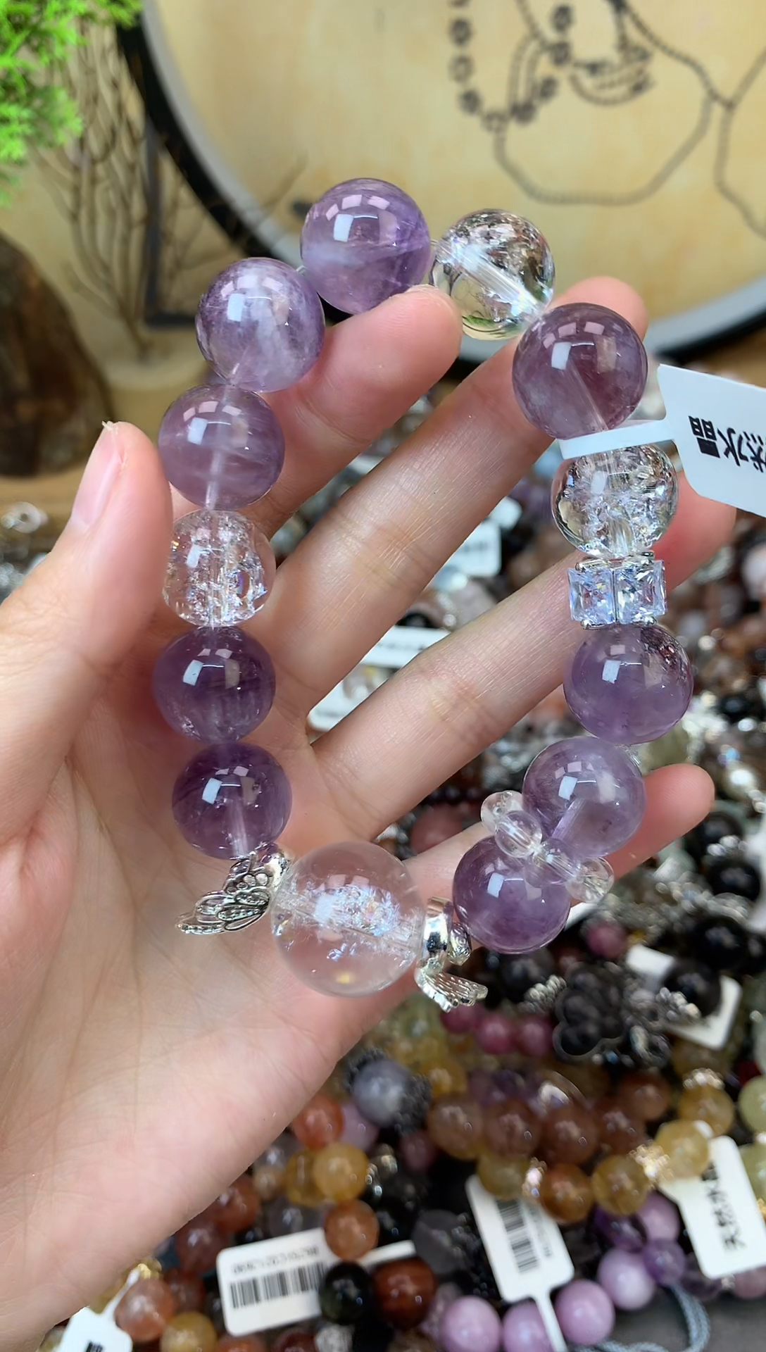 【闪购商品】紫晶手链未镶嵌417手串