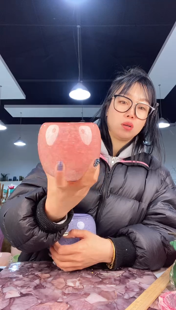 【闪购商品】琉璃慕慕忆家花瓶小号