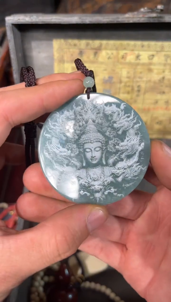 【闪购商品】翡翠颈饰未镶嵌125羊羊羊羊羊羊羊羊