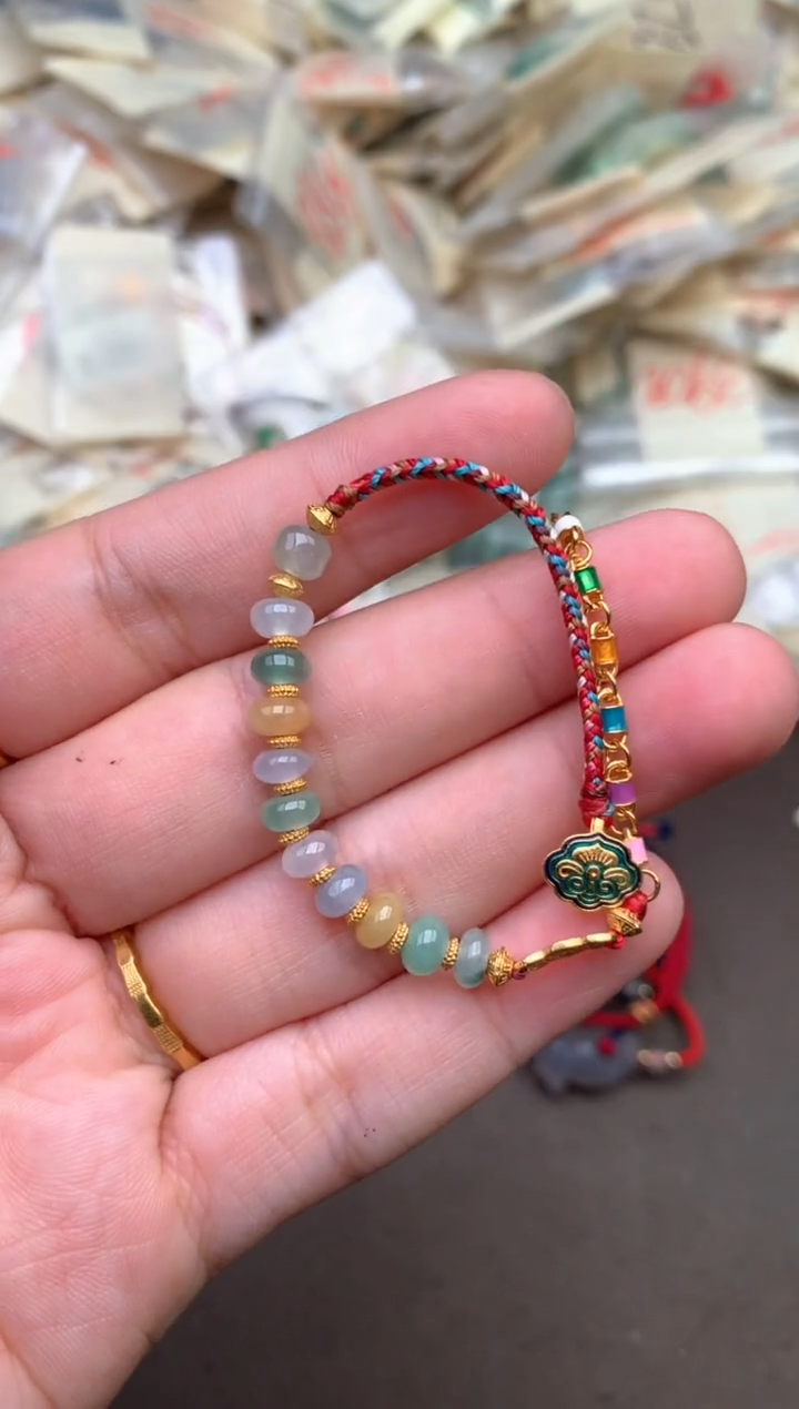银S925镶嵌挂件翡翠— 