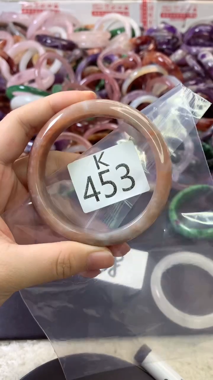 水晶手镯未镶嵌453-63