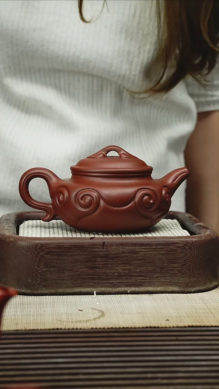 茶壶紫砂.340CC 