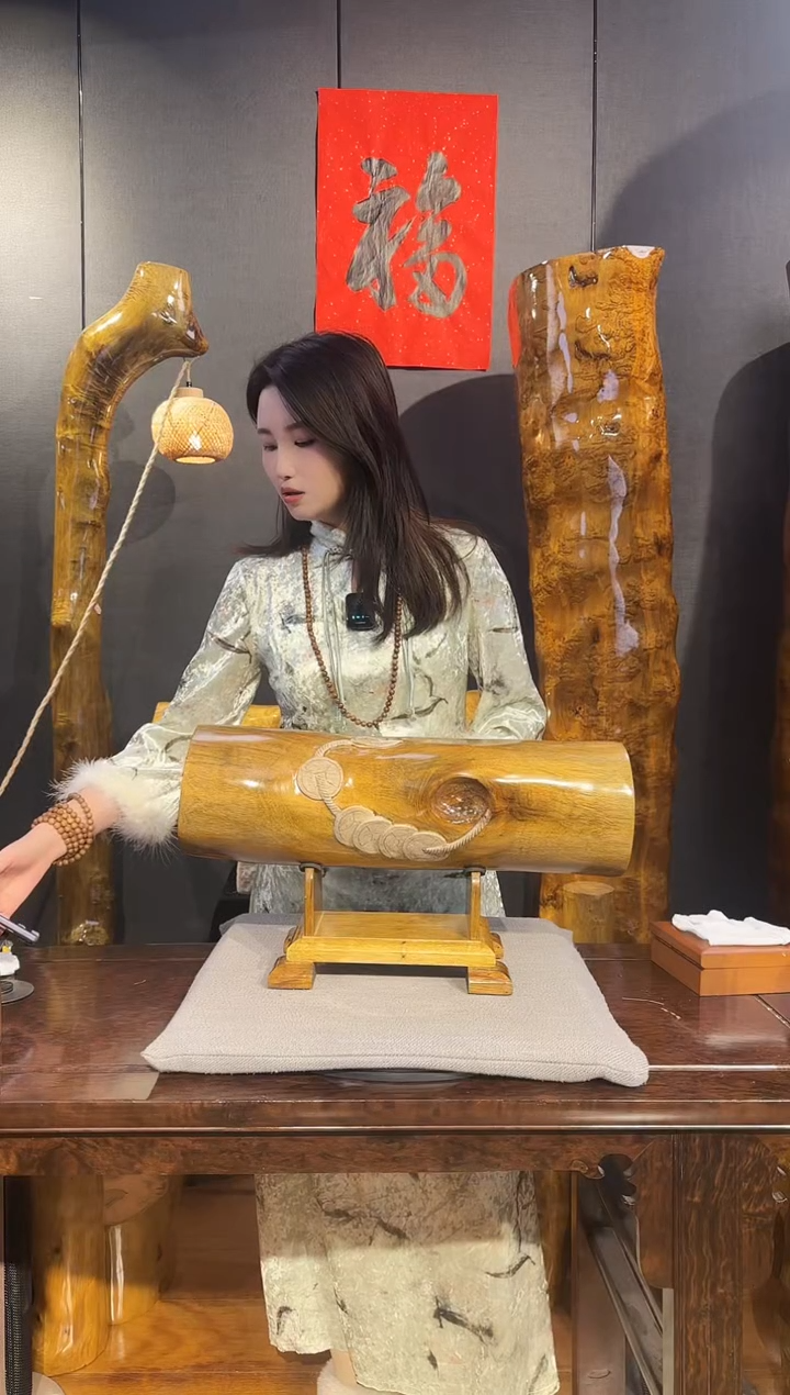 【闪购商品】金丝楠金丝楠木摆件
