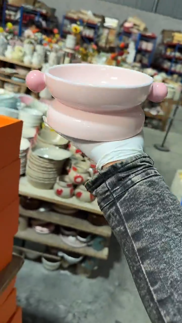 陶瓷高脚 微瑕凑满20元包邮