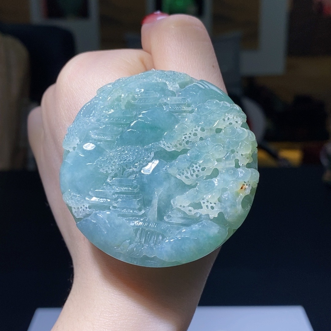 天然A货翡翠B-@@YQYC021430