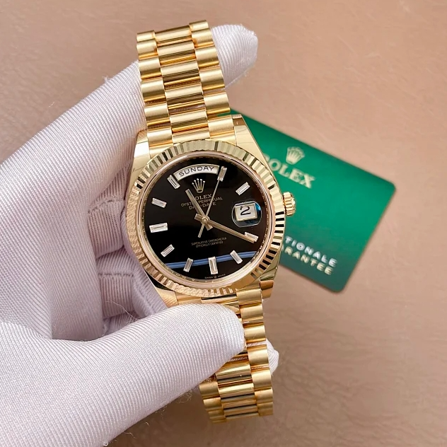 95新 Rolex/劳力士 礼尚往来24年228238黑玛瑙男表2Y0M3